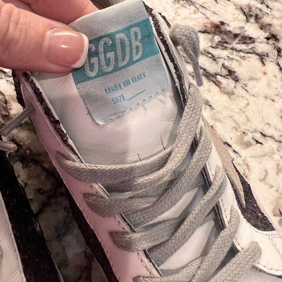 SOLD ON OTHER SITE golden goose GGDB superstars glitter sequin size 39 - Picture 5 of 13